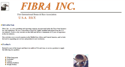 Desktop Screenshot of fibra.com