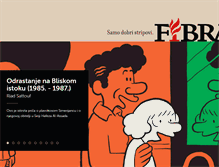Tablet Screenshot of fibra.hr